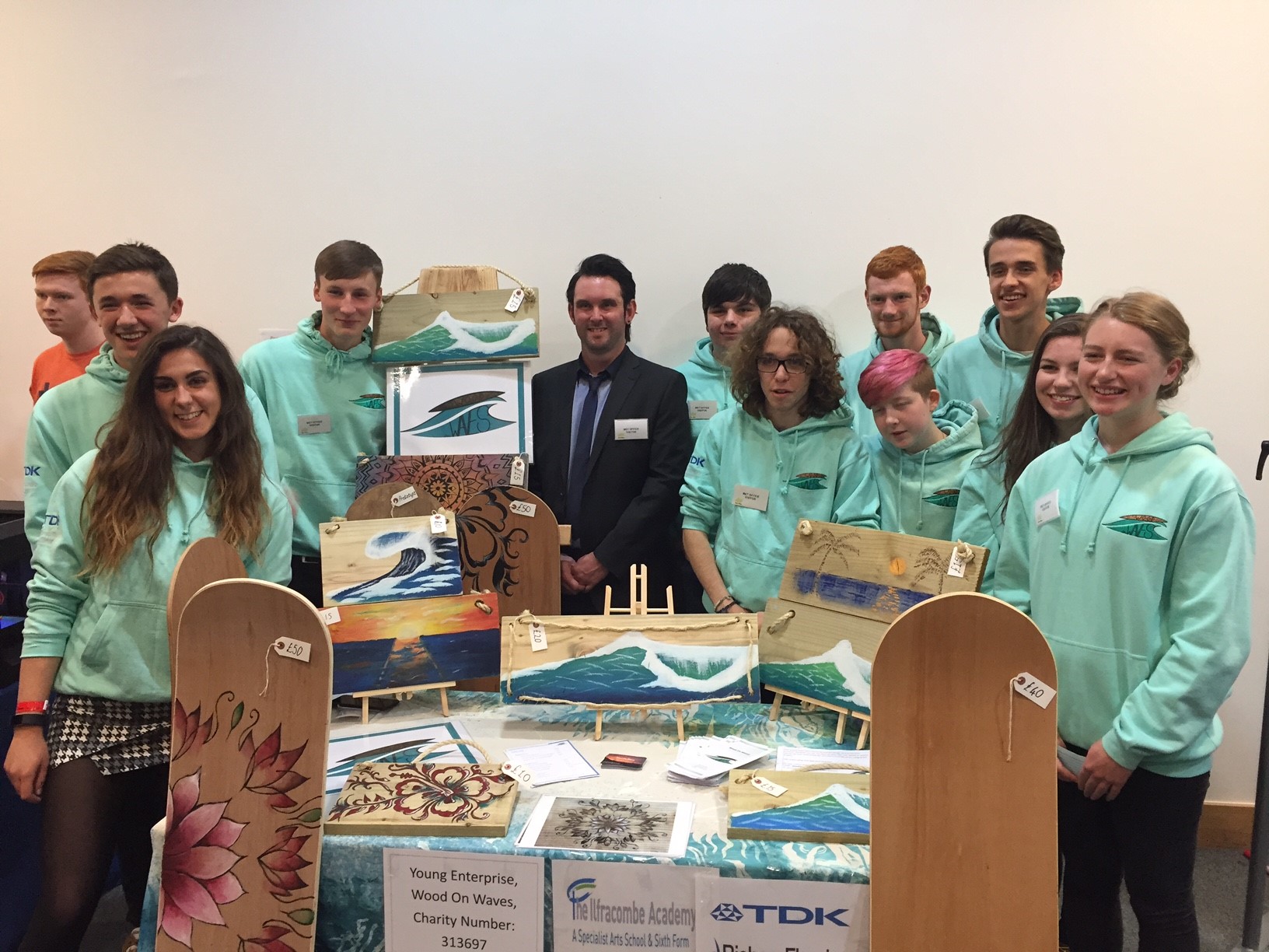 Ilfracombe Academy Young Enterprise Team